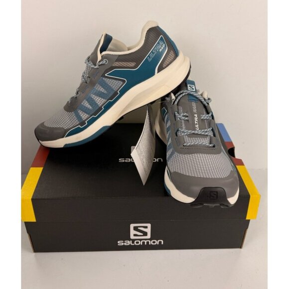 Salomon Ultra Raid Unisex Vintage Khaki /Quarry Mallard Blue M US 5 / W US 6 - Picture 9 of 9